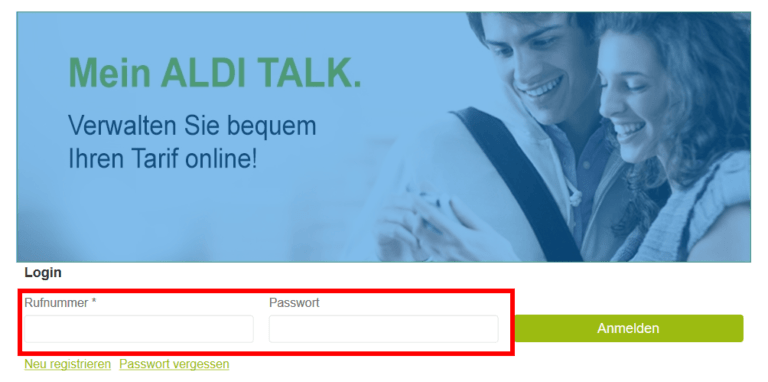 How To Check Balance In Aldi Talk Germany ALDI Talk Login - einfach in den Kundenbereich "Mein ALDI Talk" einloggen